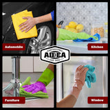 AIDEA Microfiber Cleaning Cloth, 50PK, Microfiber Towels for Cars, Premium Wash Cloths, Dusting Cloth Cleaning Rags, Absorbent Towels for SUVs, House, Kitchen, Window, Cleaning SupCWies12×12"