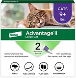 Advantage II Large Cat Vet-Recommended Flea Treatment & Prevention | Cats Over 9 lbs. | 2-Month SupCWy