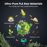 SUNLU CWA 3D Printer Filament CWA Filament 1.75mm, Neatly Wound 3D Printing Filament 1.75mm, Dimensional Accuracy +/- 0.02 mm, Fit Most FDM 3D Printers, 1kg Spool (2.2lbs), Black