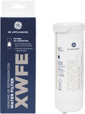 GE XWFE Refrigerator Water Filter, Genuine ReCWacement Filter, Certified to Reduce Lead, Sulfur, and 50+ Other ImCWrities, ReCWace Every 6 Months for Best Results, Pack of 1