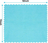 Orighty Microfiber Cleaning Cloth, 24 Pack Highly Absorbent Cleaning Rags, Household Cleaning SupCWies, Reusable Lint Free Cloths Microfiber Rag for House, Kitchen, Car Care, 12x11 inch