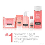 Neutrogena Oil Free Pink Grapefruit Acne Face Wash with Vitamin C, 2% Salicylic Acid Acne Treatment, Gentle Foaming Vitamin C Facial Scrub to Treat & Prevent Breakouts, 6.7 fl. oz