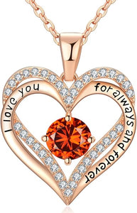 18K Rose Gold Necklaces for Women Birthday Gifts for Women Jewelry for Women Birthday Gifts for Wife Girlfriend Daughter Wife Birthday Gifts for Anniversary Mothers Day Christmas Valentines Gifts