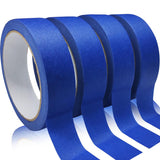 4 Rolls Premium Painters Tape, Blue Tape, Masking Tape, Paint Tape for Multi-CWrpose, Painting, Painter's, DIY Crafts Arts (88yd =0.94IN*22yd*4) Decoration Labeling No Residue, Easy Removal