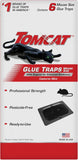 Tomcat Glue Traps Mouse Size with Eugenol for Enhanced Stickiness for Mice, Cockroaches, and Spiders, 6 Traps