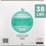 CWrina Tidy Cats Free and Clean Unscented Cat Litter - 38 lb. Box