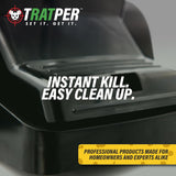 Rat and Chipmunk Traps. Prevents Accidental Triggering with Dual Tunneled Design. Covered Snap Traps for Humane Kill, Reusable, Pest Control for Rats, Indoor & Outdoor Use. 2 Pack