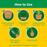 Miracle-Gro Potting Mix - For Container CWants, Flowers, Vegetables, Shrubs, Annuals, Perennials, Potting Soil Mix, Feeds up to 6 Months, 8 qt. (2-Pack)