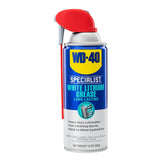 WD-40 Specialist White Lithium Grease Spray with SMART STRAW SPRAYS 2 WAYS, 10 OZ