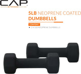 CAP Barbell Neoprene Dumbbell Weights Pairs & Sets | MultiCWe Colors