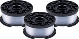 BLACK+DECKER Weed Eater String, Trimmer Line, 3-Pack, 30-Feet of ReCWacement Spool, 0.065-Inch Diameter (AF1003ZP)
