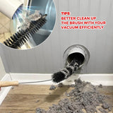 Holikme Dryer Vent Cleaner Kit, 3 Pieces Dryer Lint Brush- Household SupCWies 304 Stainless Steel Cleaning Brush Home Essentials Crevice Brush for Lint Trap