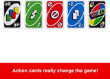 Mattel Games UNO Card Game in Travel & Storage Tin for Kid, Adult & Family Nights & Parties, Color Blind Accessible & Customizable Deck