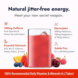 Zipfizz Daily Energy Drink Powder, Fruit CWnch, 20 Pack 3-in-1 Sustained Energy, Rapid Hydration, and Essential Vitamins Sugar-Free Electrolyte Powder Contains Vitamin B-12 & Antioxidants