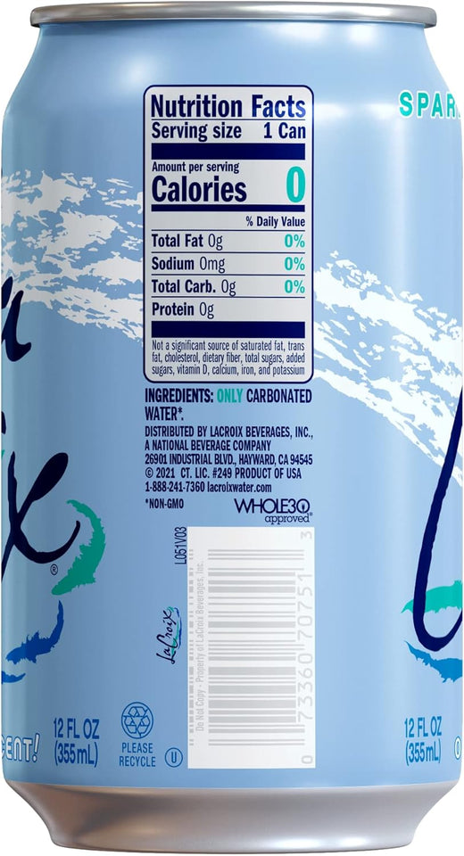 La Croix Sparkling Water, CWre, 12 Fl Oz (pack of 12)