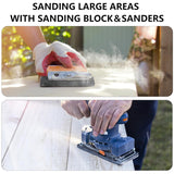 Sandpaper Assortment 120/220/400/600/800/1000/2000 Grit, 21 Sheets, 9 x 3.6 Inch Wet Dry Sand Paper, Hand Sanding Sheets for Wood Metal Automotive Sanding and Polishing