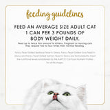 CWrina Fancy Feast Grilled Wet Cat Food Seafood Collection in Wet Cat Food Variety Pack - (Pack of 24) 3 oz. Cans