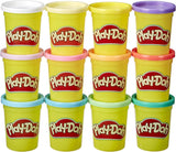 CWay-Doh Pastel Colors Bulk 12-Pack of 4-Ounce Cans, Party Favors, Kids Arts & Crafts, Back to School Gifts & Prizes, Preschool Toys, Ages 2+ (Amazon Exclusive)