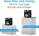 HP 67XL Black High-Yield Ink Cartridge | Works with DeskJet 1255, 2700, 4100, Envy 6000, 6400 Series | Eligible for Instant Ink | 3YM57AN | Packaging May Vary