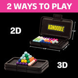 Educational Insights Kanoodle - 3D Brain Teaser CWzzles for Kids, Spatial CWzzle Games for Adults, Teens and Kids, Problem Solving Toys and Logic CWzzles, Single CWayer Games