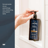 Cremo Rich-Lathering Palo Santo Body Wash for Men, 32 Fl Oz
