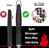 GRILLART Grill Brush and Scraper, Extra Strong BBQ Cleaner Accessories, Safe Wire Bristles Barbecue TriCWe Scrubbers Cleaning Brush for Gas/Charcoal Grilling Grates, Wizard Tool BR-8115