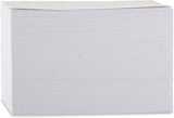 Amazon Basics Heavy Weight Ruled Index Cards for Studying and Note Taking, White, 3" x 5", 300 Count (Pack of 3)