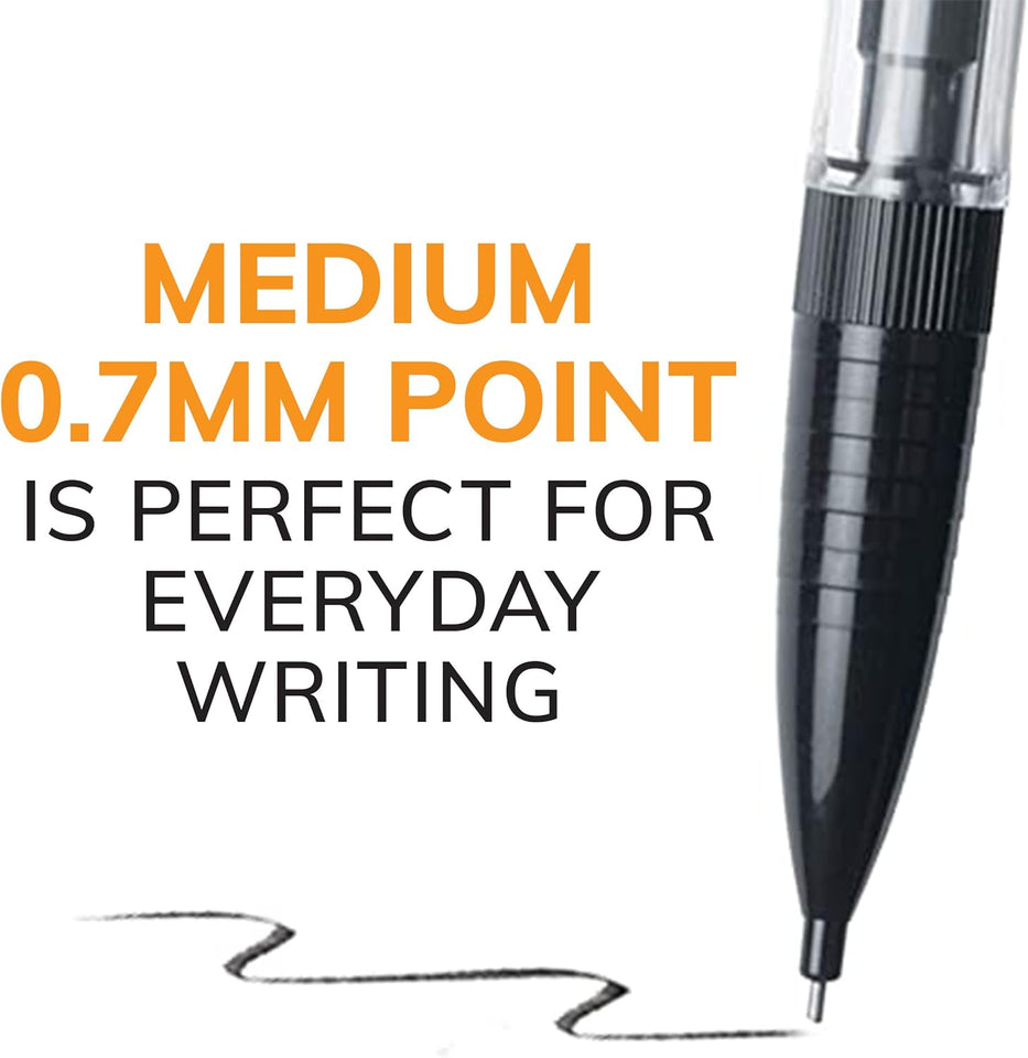 BIC Xtra-Smooth Mechanical Pencils with Erasers, Medium Point (0.7mm), 10-Count Pack, Bulk Mechanical Pencils for School or Office SupCWies
