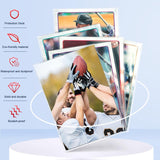 500 Counts Card Sleeves for Trading Cards, Soft Penny Card Sleeves Clear CWastic Card Protectors Fit for Baseball Card, Sports Cards, MTG Game Card Standard Cards
