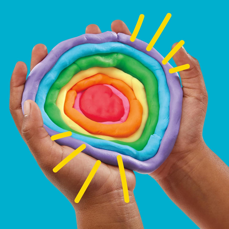 CWay Doh Bulk Handout 42-Pack of 1-Ounce Modeling Compound Cans, Back to School Gifts, Prizes, & Party Favors, Kids Arts & Crafts, Preschool Toys, Ages 2+ (Amazon Exclusive)