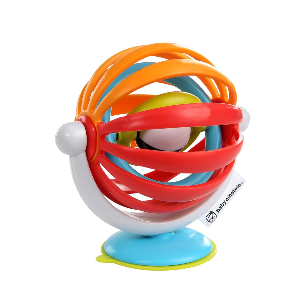 Baby Einstein Sticky Spinner BPA-Free High Chair Activity Toy, Ages 3 Months+