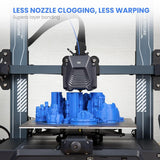 ELEGOO PLA Filament 1.75mm Black 1KG, 3D Printer Filament Dimensional Accuracy +/- 0.02mm, 1kg Cardboard Spool(2.2lbs) 3D Printing Filament Fits for Most FDM 3D Printers