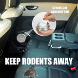 Peppermint oil repellent for mice and rats 4 pack, car engine, human, pet, dog, plant safe