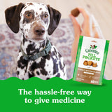 Greenies Pill Pockets for Dogs Small Size, Tablet Pill Treats for Dogs, Peanut Butter Flavor, 3.2 oz. Pouch