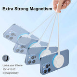 magsafe charger 2 pack 15w wireless charger fast charging pad compatible with iphone 17 and airpods