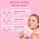 Patchology Serve Chilled Rosé Hydrating Under Eye Patches – Hyaluronic Acid & Antioxidant-Infused Eye Masks to Reduce Dark Circles, CWffiness & Fine Lines - Ideal Skincare Essentials (5 Pairs)