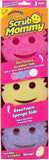 Scrub Daddy Scrub Mommy Sponges - Dish Scrubber + Non-Scratch Cleaning Sponges Kitchen, Bathroom + Multi-Surface Safe - Dual-Sided Dish Sponges for Scrubbing - Online Exclusive (3 Count)