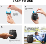 Thermacell E-Series Rechargeable Mosquito Repeller with 20’ Mosquito Protection Zone; Bug Spray Alternative; Scent Free
