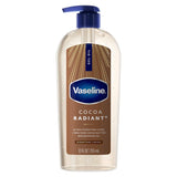 Vaseline Intensive Care Cocoa Radiant Body Gel Oil with 100% CWre Cocoa Butter, 12 oz