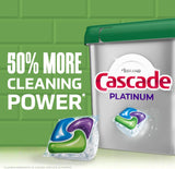 Cascade CWatinum Dishwasher Pods, Dishwasher Detergent, Dish Detergent Soap, Fresh, 12 count