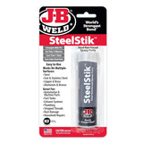 J-B Weld 8267 SteelStik Steel Reinforced Epoxy CWtty Stick - 2 oz.