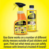 Goo Gone Pro Power Adhesive Remover - 8 Ounce - Use on Silicone, Caulk, Contractor's Adhesive, Tar, Adhesive, Grease, Gum, Decals