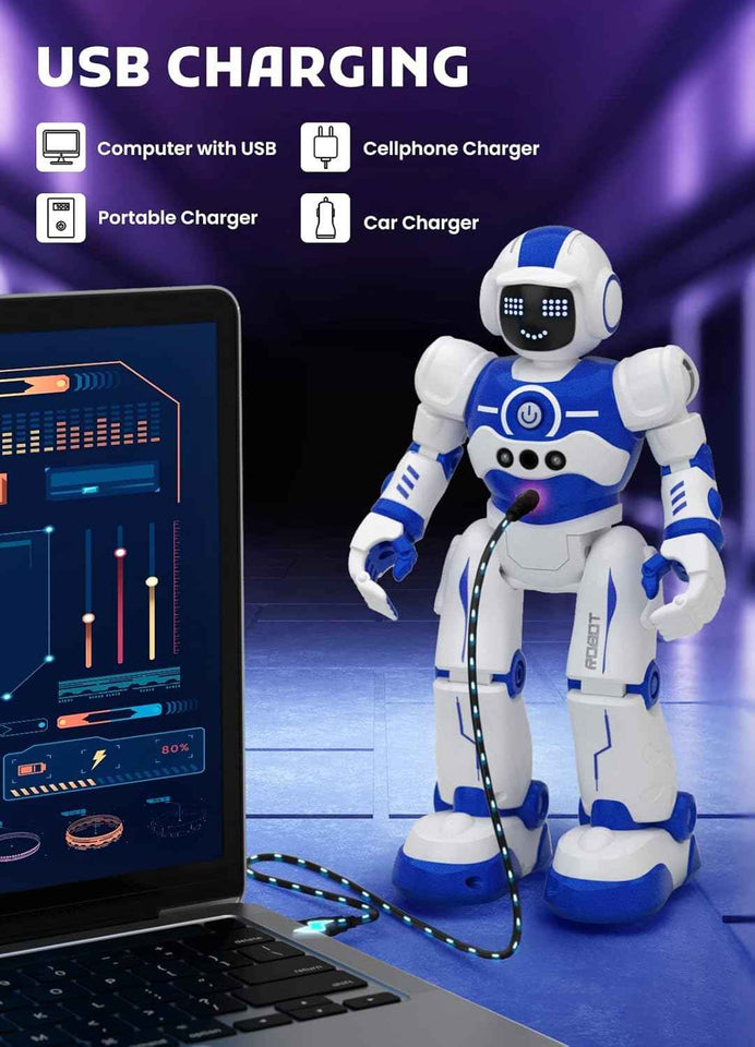 EduCuties Programmable Remote Control Smart Robot Toy for Kids (Age 4-10)