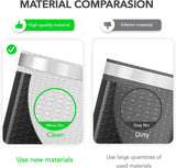 Fuxury Bubble Mailers 6x10" 100 Pack Black Padded Envelopes Usable Size 6x9" Thick Mailing Envelopes Bubble Opaque Padded Mailers Shipping Bags for Mailing Jewelry Makeup Small Business