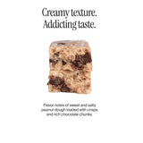 David High Protein Bars - 0g of Sugar, Low Carb, Gluten Free - 28g of Protein, 150 Calories - On-The-Go Snack - Peanut Butter Chocolate Chunk Flavor, Pack of 12