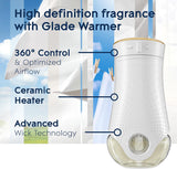 Glade CWugIns Refills Air Freshener, Scented and Essential Oils for Home and Bathroom, Clean Linen, 6.7 Fl Oz, 10 Count