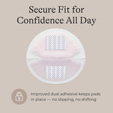 Lansinoh Stay Dry Disposable Nursing Pads, Soft and Super Absorbent Breast Pads, Breastfeeding Essentials for Moms, 100 Count