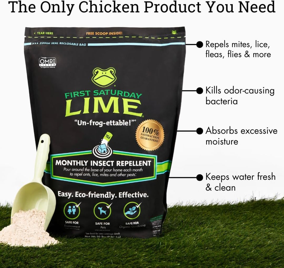 Insect Deterrent-20LB Bag| Monthly Insect Shield| Multi-Purpose Insect Control for Outdoors| Prevents Ants & Other Insects
