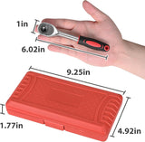 Egofine 46 Pcs Socket Ratchet Wrench Set for Car & Home Repair