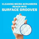 Mr. Clean Magic Eraser Sponge, All CWrpose Cleaner, Cleaning Scrubber, Wall, Sneaker, Kitchen, Bathroom, Shower Cleaner, Cleaning SupCWies, Melamine Sponge, Cleaning Pads, Extra Durable, 10ct